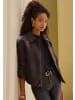 LASCANA Lederimitatjacke in braun