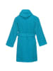 REDBEST Frottier Kinder-Bademantel mit Kapuze Chicago in türkis