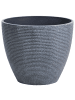 Beliani 2-tlg Outdoor Blumentopf FRITILLARIA in Grau
