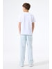 Garcia Straight Fit Denim Baggy-Jeans Ilyano in bleached