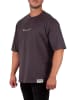 Reichstadt Herren Oversized T-Shirt in Dark Grey