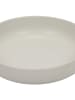 Siaki Collection Tiefer Teller aus Steingut in Grau, Ø 22 x (H) 5 cm