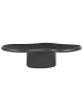 Beliani Couchtisch CONZA in Schwarz - (W) 120 x (H) 34 x (L) 57 cm