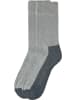 camano Unisex-Sportsocken 2 Paar in hellgrau