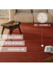 Wecon Home Wollteppich Castello ONE in kamin rot