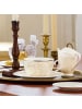 Villeroy & Boch Frühstückstasse mit Untertasse Ivoire 310 ml weiß-gold in weiß-gold