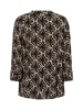 More & More Bluse in schwarz beige