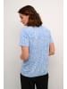Kaffe T-shirt KAbella Regular fit in Ultramatine/Feather Gray Dot