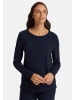 Hanro Schlafanzug Oberteil Sleep & Lounge in Deep navy