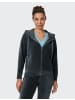 Venice Beach Sweatjacke VB Jolina in shadow green