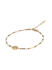 IZIA Women Bracelet in Gold Black