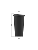 elasto Kaffeebecher "ToGo" in schwarz - 400 ml