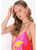 myMo Women Dress in pink multicolor