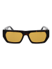 CALVIN KLEIN JEANS Unisex Sonnenbrille Rechtwinklig Havanna