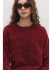 NO MATTER WHAT Sweatshirt im Bordeaux