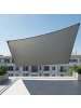 relaxdays Sonnensegel in Grau - (B)200 x (T)300 cm