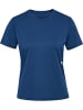 Hummel Sportshirt "Pulse Workout W T-Shirt S/S" in Blau