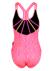 BECO the world of aquasports Badeanzug Zebra Vibes in pink-orange