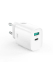XO XO Wandladegerät CE30 PD 30W 1x USB-C 1x USB weiß + Kabel USB-C