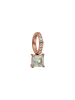 PURELEI Charm Geburtsstein März Aquamarin Rosegold