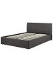 Beliani 2-tlg Doppelbett ORBEY in Grau
