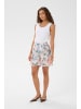 CULTURE Shorts CUlotus Relaxed fit in Whitecap/Blue Leaf