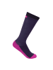 Trollkids Skisocken in deep violet