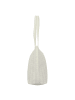 Lacoste Monogram Zely Shopper Tasche 37 cm in mono bone white taupe