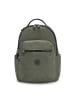 Kipling Basic Seoul Rucksack 44 cm Laptopfach green moss