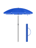 SONGMICS Sonnenschirm Sheld in Blau - (H)196 x Ø160 cm