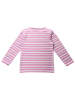 Villervalla Shirt Langarm Stripes in flamingo