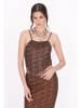myMo ROCKS Women Top in brown black