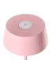 Beliani Tischlampe für den Außenbereich GUDER in Rosa - (W) 15 x (H) 36 x (L) 15 cm