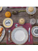 Villeroy & Boch 6er Set Brotteller Audun Ferme ø 16 cm weiß-grau-gelb in weiß-grau-gelb