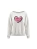 myMo Women Sweatshirt in Offwhite