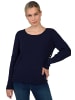 Gina Laura Pullover in dunkel blau