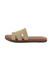 Les Tropéziennes par M Belarbi Flache Ledersandalen „Emia Suede“ Braun