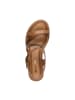 Tamaris Sandalen mit Riemen Braun