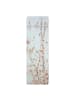 WALLART Garderobe - Pastellknospen am Wildblumenzweig in Creme-Beige