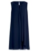 BETTY & CO Chiffonkleid im Layer Look in Dunkelblau