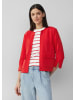 s.Oliver Sweatshirt Jacke 3/4 Arm in Rot