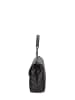 John Richmond Schultertasche in BLACK AND GOLD