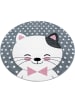 KADIMA DESIGN Kinderteppich Katze Polypropylen saugroboter Kurzflor Kinderzimmer