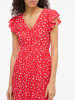 Vila Maxikleid in Hibiscus
