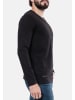 HopenLife Longsleeve CASSIO in Schwarz