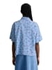Marc O'Polo DENIM Print-Kurzarmbluse relaxed in Light Blue