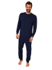 NORMANN Pflegeoverall langarm Reißverschluss Rücken und Bein - 88577 in blau