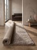 KADIMA DESIGN Teppich Hochflor Shaggy Waschbar Einfarbig RHEIN Strapazierfähig in Beige