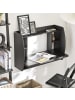 SoBuy Wandtisch in Schwarz - (B)82 x (H)60 x (T)39cm