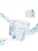 relaxdays 4x Wasserkanister in Transparent/Blau 15 Liter